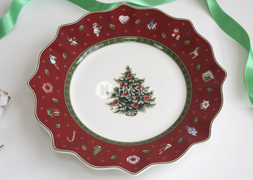 Тарелка Villeroy & Boch из рождественской коллекции Toy’s Delight, 24 см