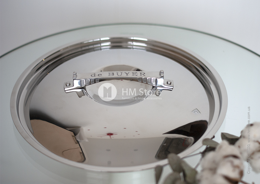 Крышка из нержавеющей стали De Buyer Mont Blue French Collection, 24 см Артикул: 3754.24