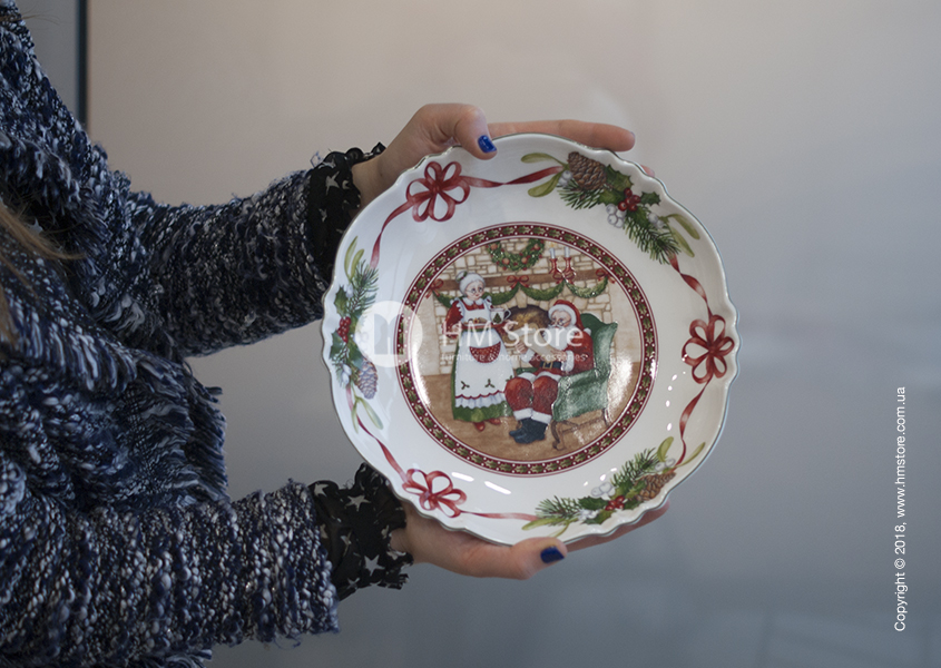 Глубокая тарелка в рождественской тематике Villeroy & Boch Toy’s Fantasy