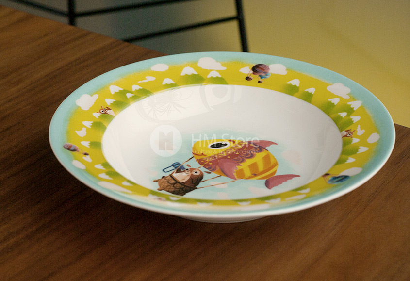 Глубокая тарелка Chewy around the world