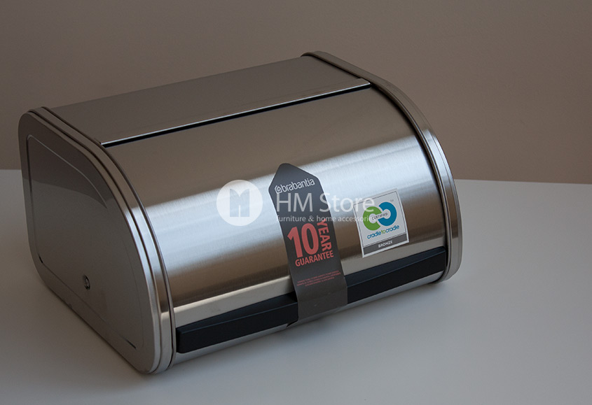 Стальная хлебница от «Brabantia»