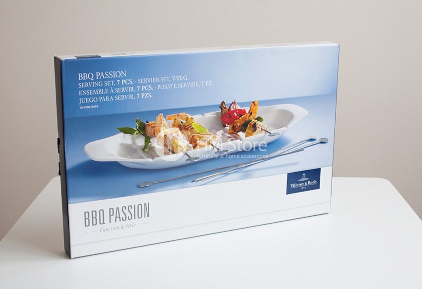 Коробка набора посуды для барбекю Villeroy & Boch коллекция BBQ Passion