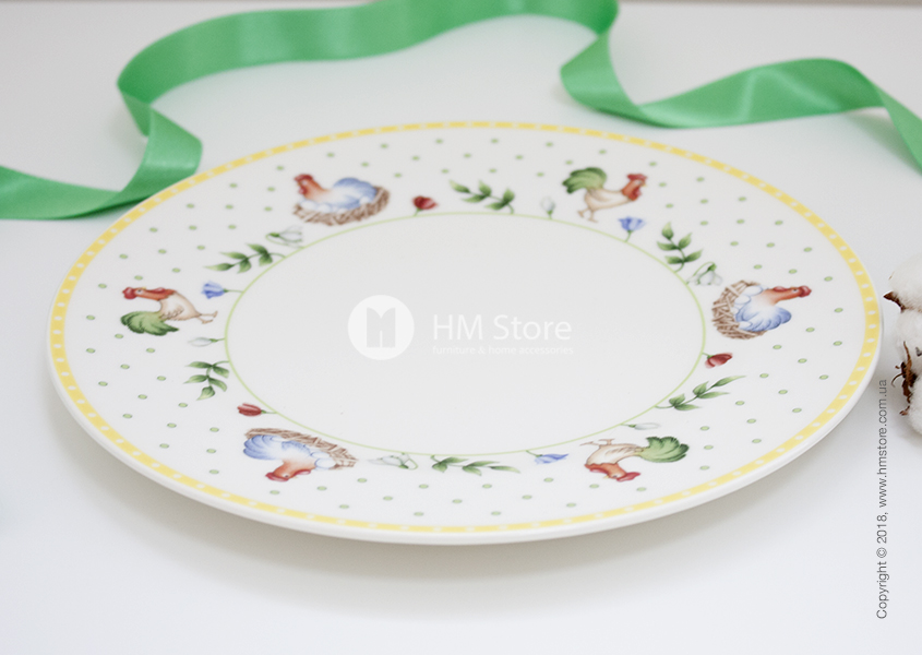 Декор на десертной тарелке Villeroy & Boch коллекция Spring Awakening 