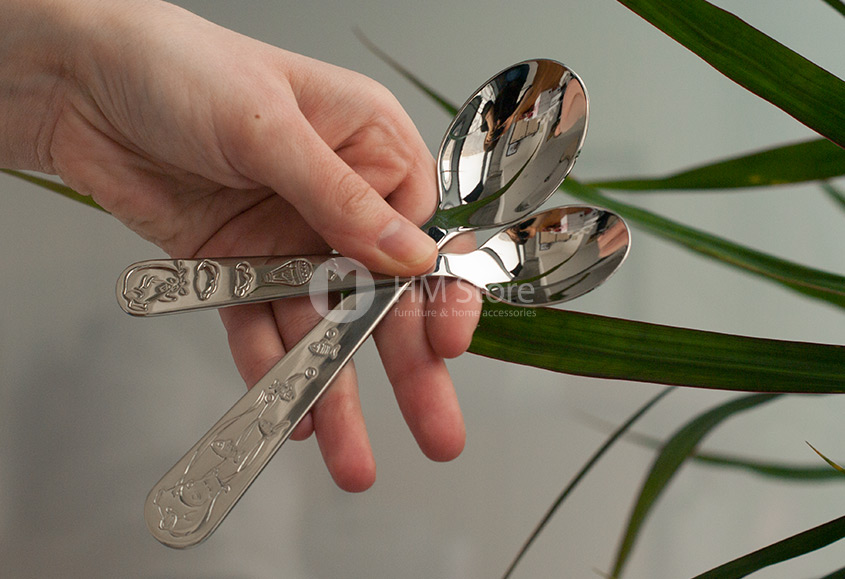 Столовая и десертная ложки