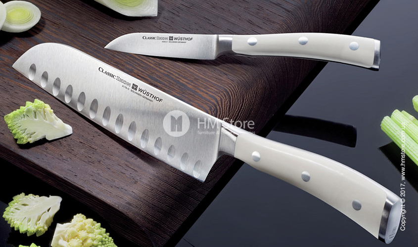 Нож Wüsthof Santoku, Creme 4176-0/18